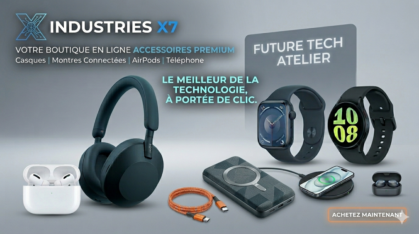 X7 Apex Series : Évoque le sommet de la technologie et de la qualité.