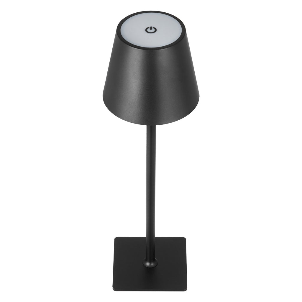 Cordless Table Lamp 2-Pack 5200mAh Built-in Rechargeable Battery Desk Lamp Black